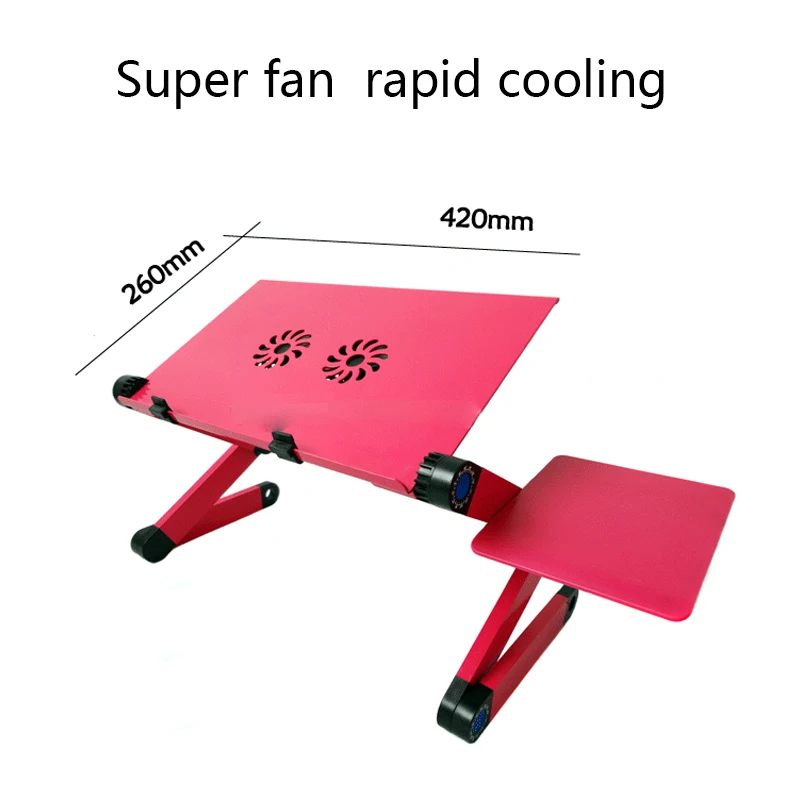 Portable Mobile Laptop Standing Desk For Bed Sofa Laptop Folding Table Notebook Desk With Mouse Pad For Bureau Meuble Office