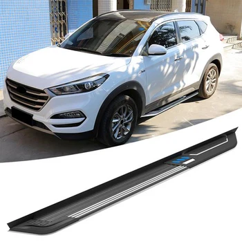 

Aluminium side step running board nerf bar Suitable for Hyundai Tucson 2015 2016 2017 2018 2019 2020 Car Styling Car Accessories