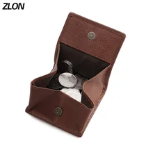 Zlon Для мужчин кожаный бумажник моды HASP держатель чехол Бумажник Обложка для Для мужчин Crazy Horse кожаный кошелек для монет mamll мини кошелек k839