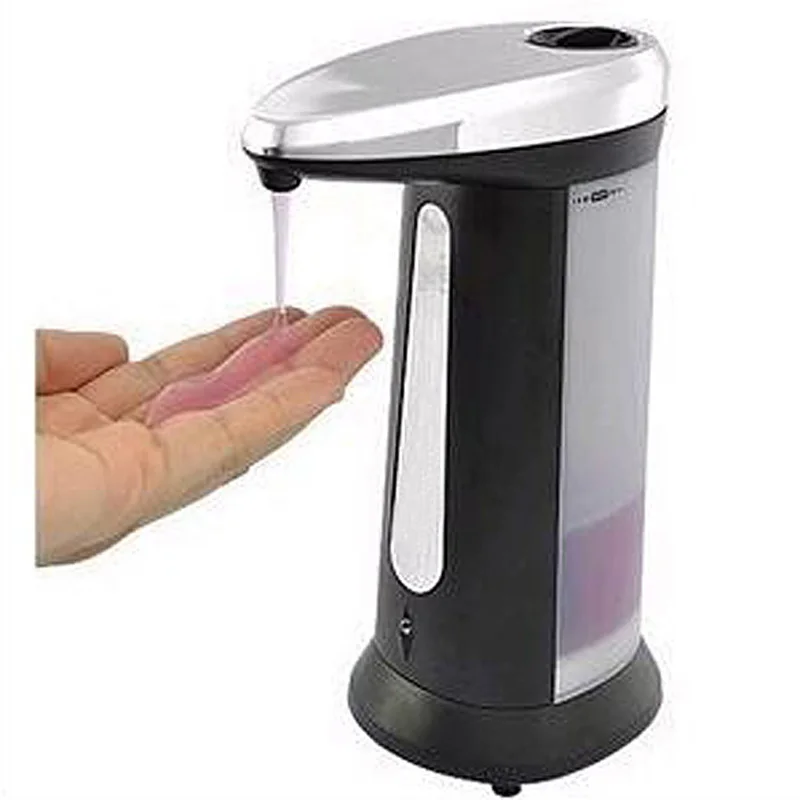 1pcs 400ML Touch Soap Dispenser Sanitizer Lotion Dispenser Infrared Touchless Kitchen Bathroom Automatic Soap Dispenser