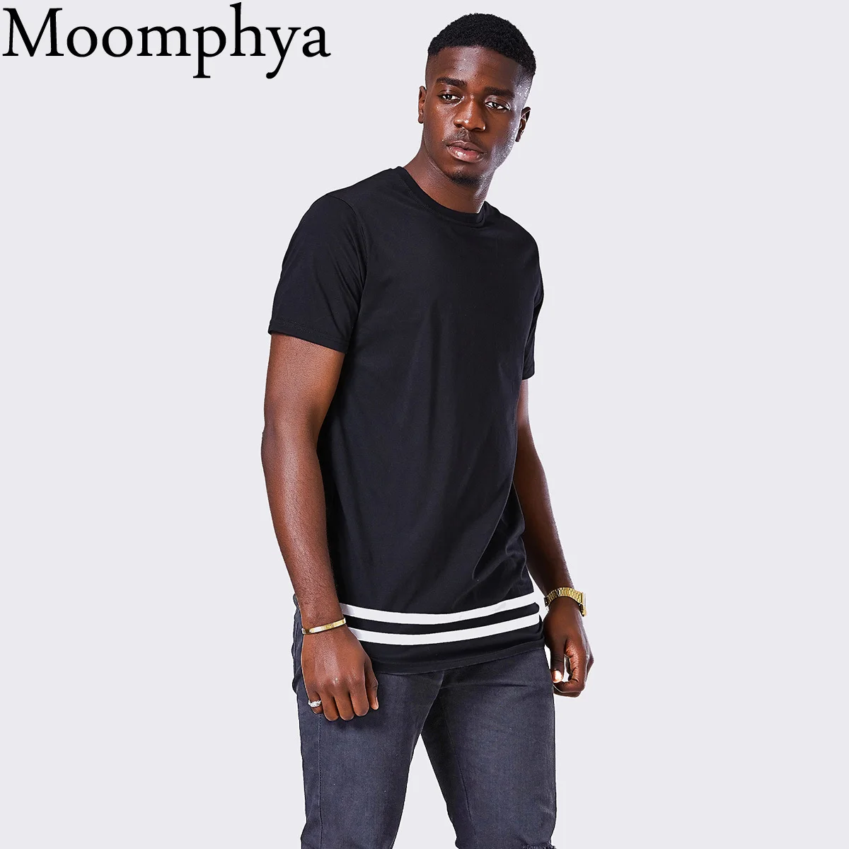 Moomphya/s t РЗЭ T одежда мужская футболка EX закончилась давно Line бедра er Футболка s ripes