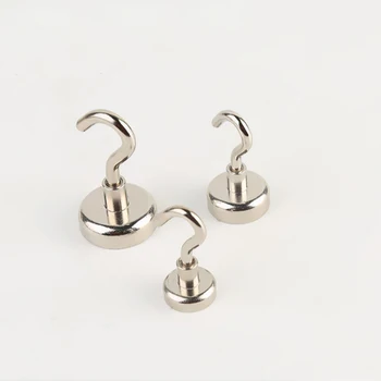 

Widely Used Neodymium Magnet Hook Heavy Duty Rare Earth Magnetic Holder For Hanging