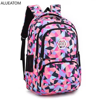 

Printing Waterproof Women School Backpack for Teenage Girls Female Mochila Feminina Laptop Bagpack Travel Bags Casual Sac A Dos