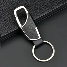 Металлическая, для машины верхний слой воловьей кожи корпус-брелок для ключей для hyundai ix35 iX45 iX25 i20 i30 Sonata, Verna, Solaris, Elantra, Accent