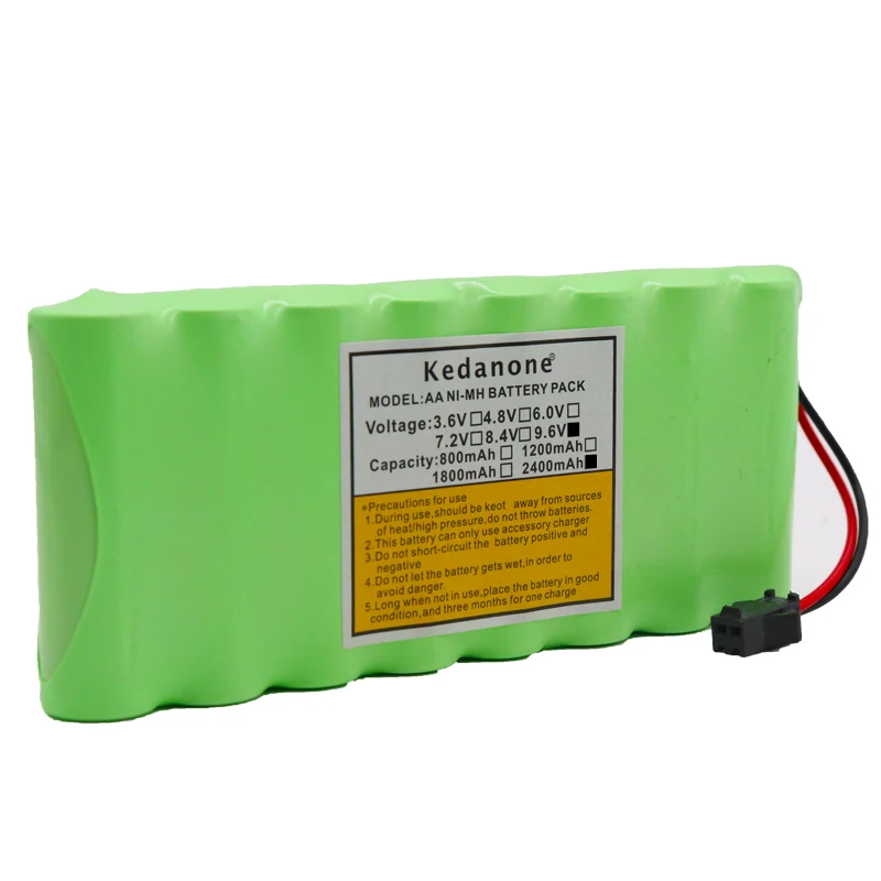 original 2400mah Ni-Mh 9.6V AA rechargeable battery pack AA cell for RC Car helicopter toys LED light cordless phone SM plug