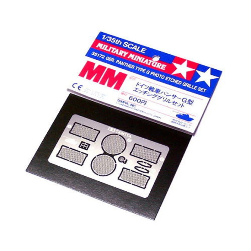 

Tamiya 35172 Military Model Photo-Etched 1/35 German Panther Type G Scale Hobby Tools Kits