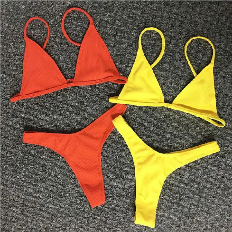 Сексуальный комплект бикини-стринги, красный, белый, микро бикини, женский купальник, купальник, купальник в бразильском стиле, комплект бикини, maillot de bain Biquini