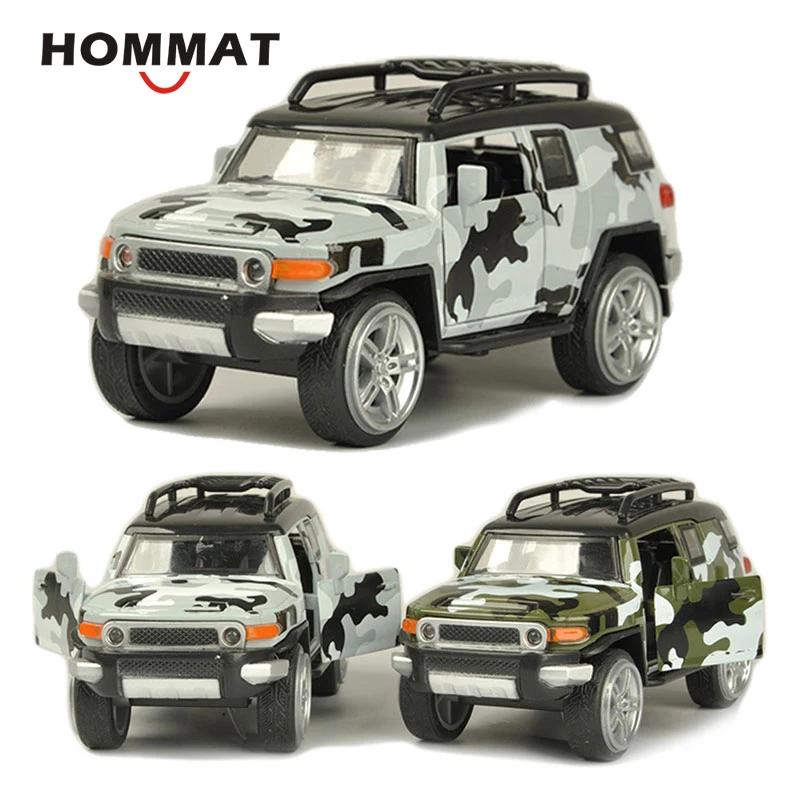 HOMMAT Simulation 136 Toyota FJ Cruiser Military Car Model Alloy