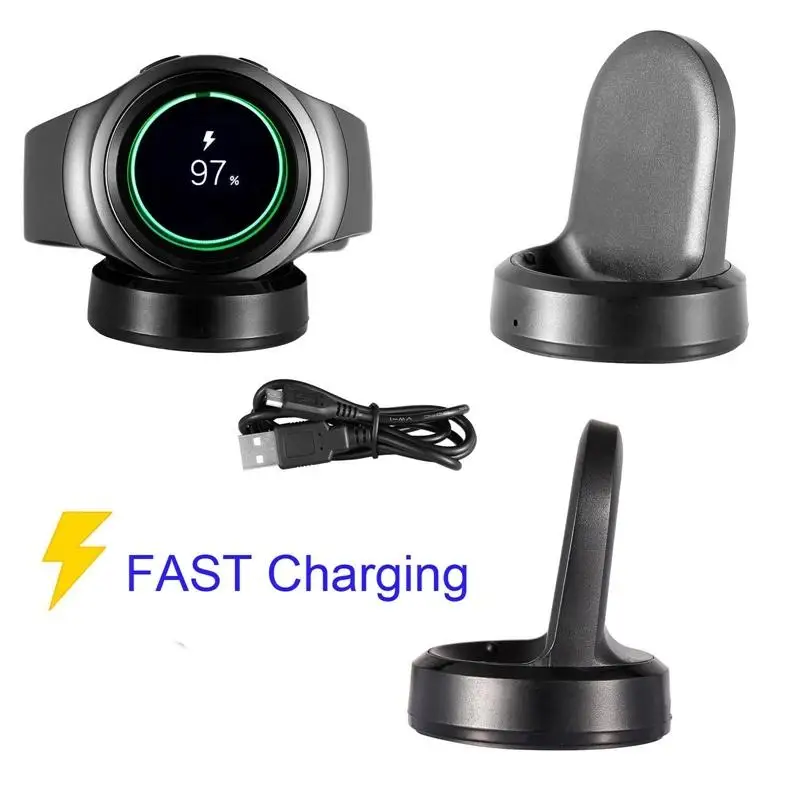 EastVita QI Стандартный Беспроводной Зарядное устройство Беспроводной Портативный Быстрая Зарядка Док-станция Зарядное устройство для samsung Шестерни s2 док-станция для Зарядное устройство