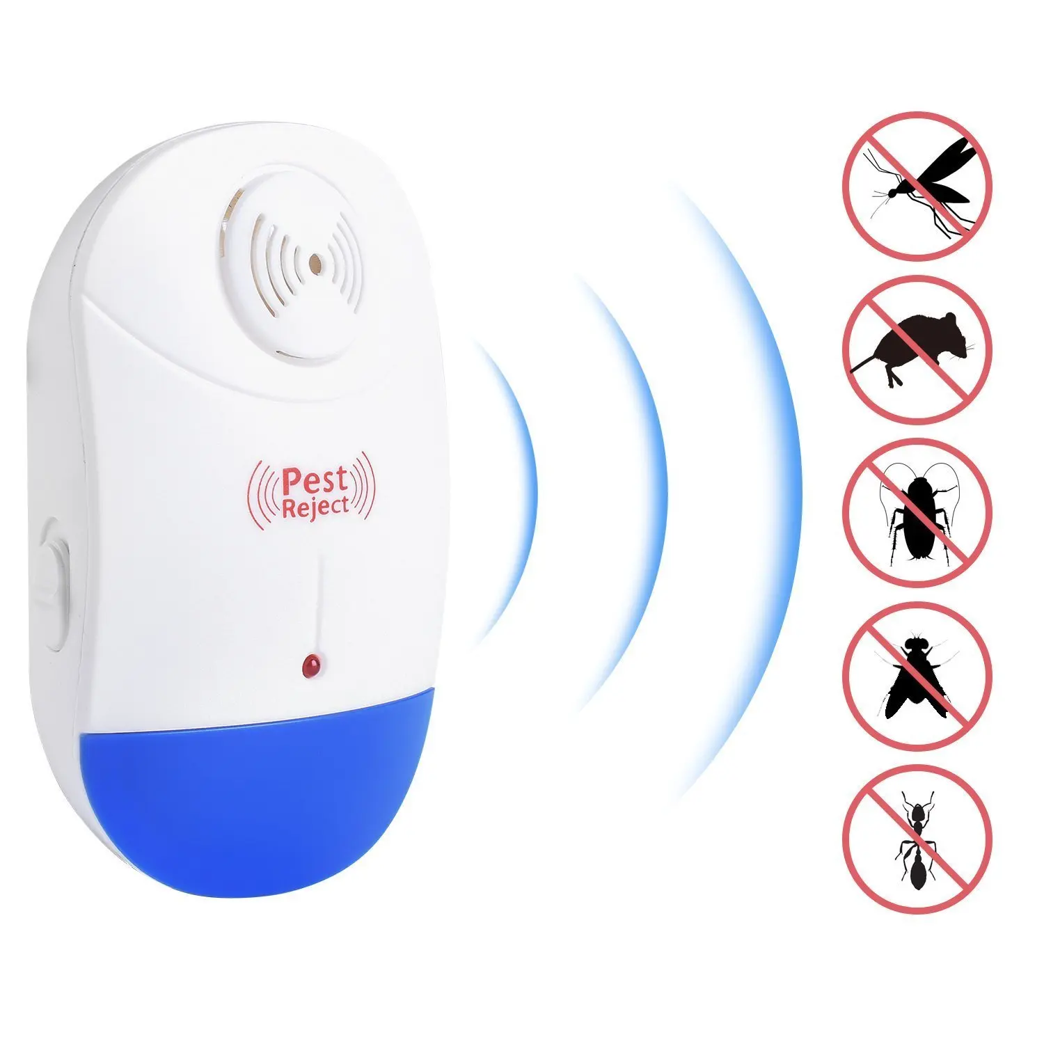 4 Pack/Set ЕС Plug ультразвуковой электронный репеллент вредителей Мышь ошибки
