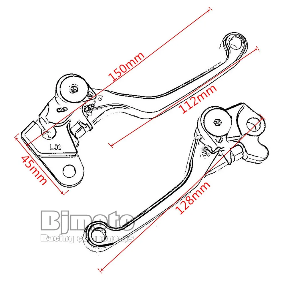 Для Yamaha TTR600 TTR 600 1998 1999 2000 2001 2002 ЧПУ сцепные рычаги Dirt Pit Bike Шарнирный Рычаг аксессуары для мотоциклов Мото