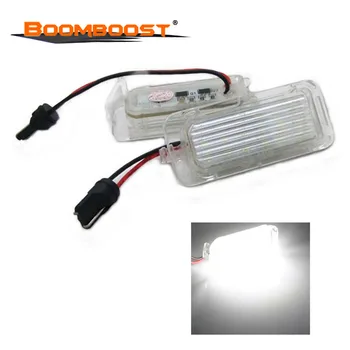 

License Plate Light Lamp T10 connector 5D Fiesta Mondeo LED Number LED license plate light for F/ord Focus White Canbus