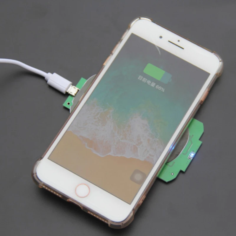 High Quality DIY 3 Coils Qi Wireless Charger PCBA Circuit Board 5V/2A Qi Wireless Charging Standard Accessories