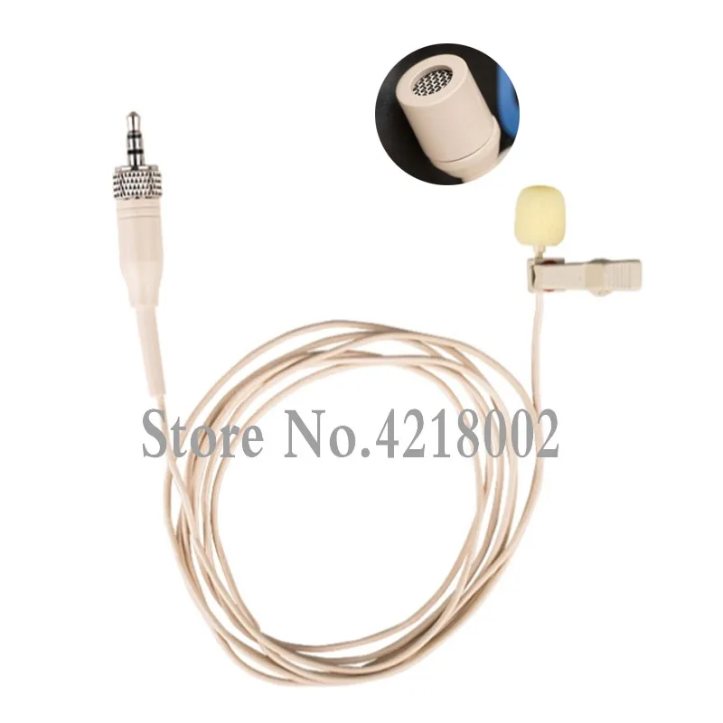 Microfono A Risvolto Lavalier Skin Per Sennheiser G1 G2 G3 Trasmettitore Wireless Microfono A Condensatore Omnidirezionale