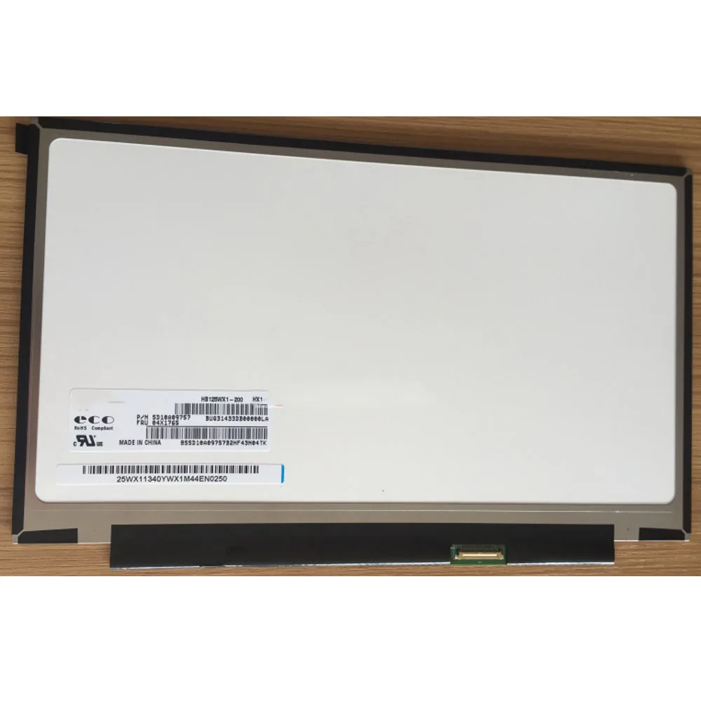 

Tested Grade A+++ B125XTN01.0 HB125WX1-200 LP125WH2-TPH1 12.5" 1366X768 Laptop LED LCD Display for lenovo x240 x240s FRU:04x1765