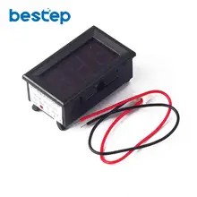 1 шт. 3,50-30 в цифровой дисплей Вольтметр Красный с защитой обратного соединения