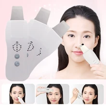 Portable Ultrasonic Face Skin Cleaner Ultrasound Facial Pore Scrubber Clean Peeling Acne Removal Cleaning Care Spa Beauty Tool