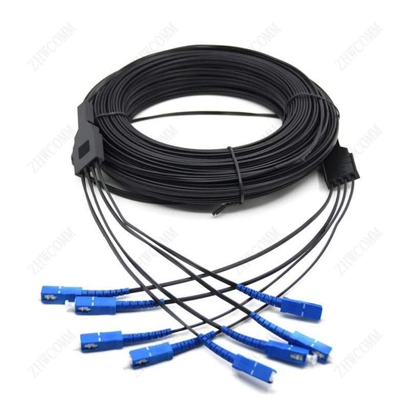 SC-SC Single Core Mode Fiber Optic Jumper Drop Cable Patch 5meter