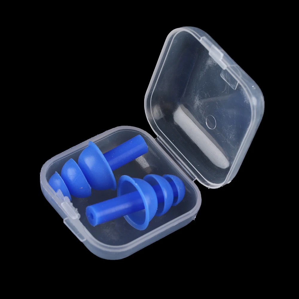 1 pair New Arrival Silicone Ear Plugs Anti Noise Snore Earplugs