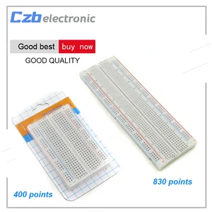 Новый MB-102 MB102 Макет 830 Точка 400 галстук точки миниатюрный беспаечный Прототип PCB макетная плата Разработать DIY - изображение