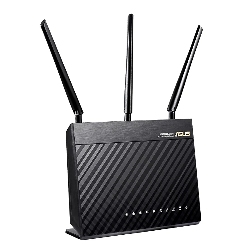 Prix pour RT-AC68U/R AC1900 Double Bande 802.11AC 1300 Mbps + 600 Mbps Gigabit sans fil WiFi Routeur avec 3x RP-SMA Antenne Pour ASUS Routeur OEM Prix pour RT-AC68U/R AC1900 Double Bande 802.11AC 1300 Mbps + 600 Mbps Gigabit sans fil WiFi Routeur avec 3x RP-SMA Antenne Pour ASUS Routeur OEM