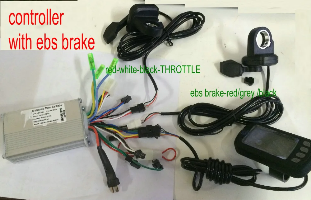 controller with ebs brake and throttle