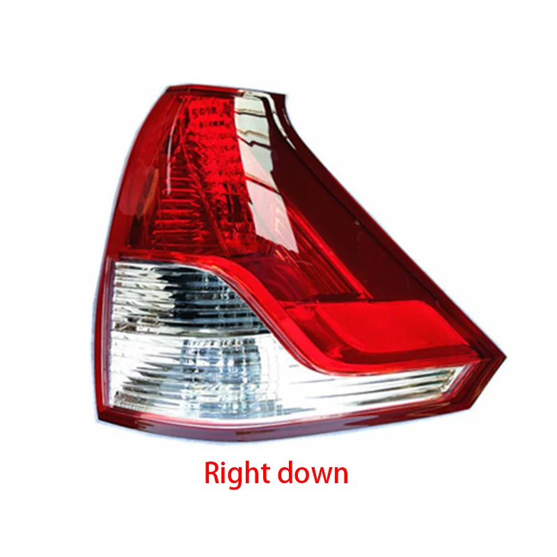 1 шт. задний фонарь прозрачный красный левый/правый задний бампер светодиодный стоп-сигнал без лампы Задний фонарь для Honda CRV 2012 2013 - Испускаемый цвет: Right down