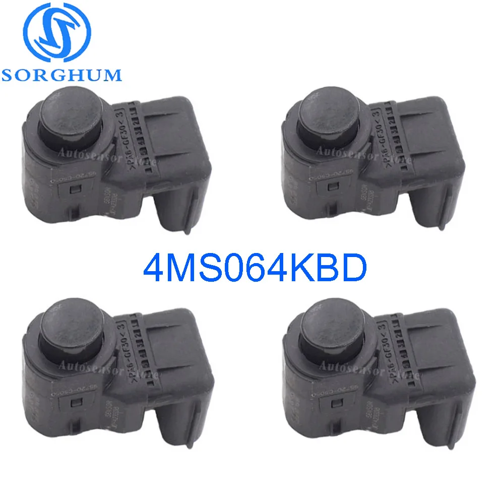 

4pcs New 4MS064KBD PDC Ultrasonic Parking Assist Sensor For Kia Hyundai