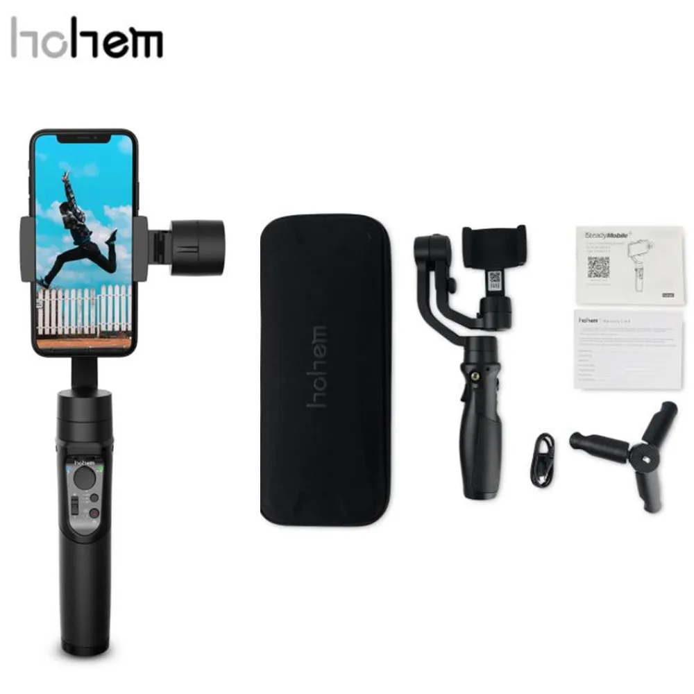 Hohem iSteady Мобильный плюс мобильный стабилизатор 3-осевой смартфон Gimbal устойчивый