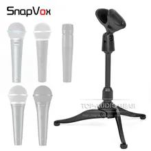 Настольный Штатив микрофонная стойка для SHURE SM58 SM 58 57 58 S Beta 58A Beta58A SM57 SM58S PGA 48 58 PGA48 держатель микрофона
