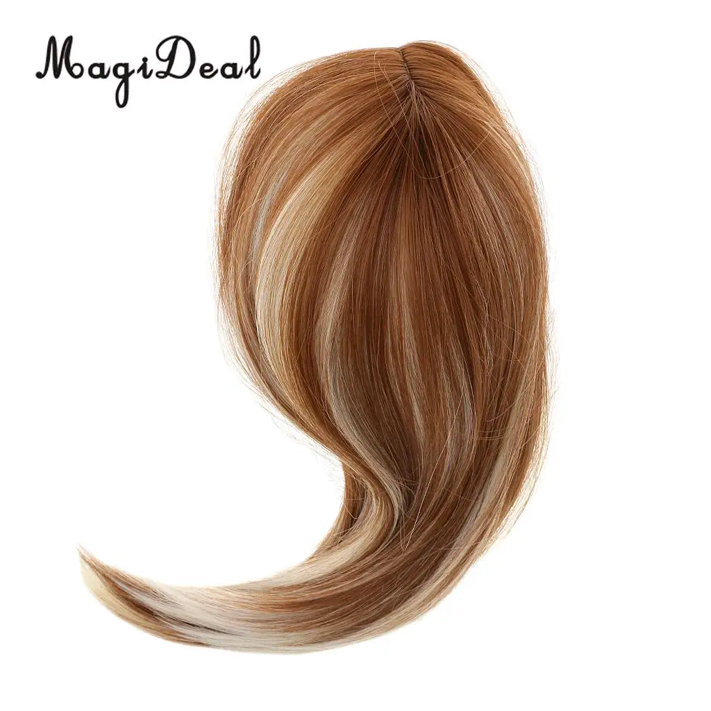 MagiDeal Fashion 28cm High-Temperature Wire Hair Doll Wig for Hair Salon 18 Inch   Dolls DIY Making Accessories Gift