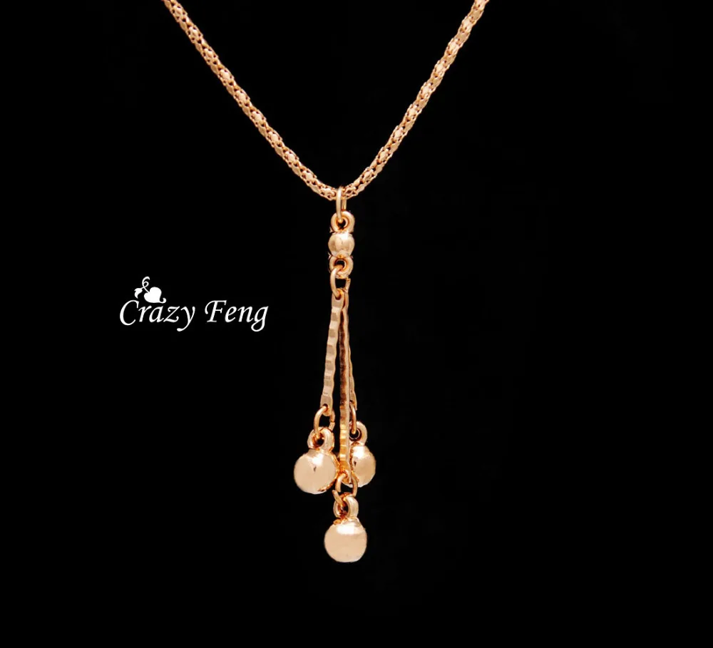 Женский ювелирный комплект из колье и серёг золотистого цвета|set necklace earring|necklace
