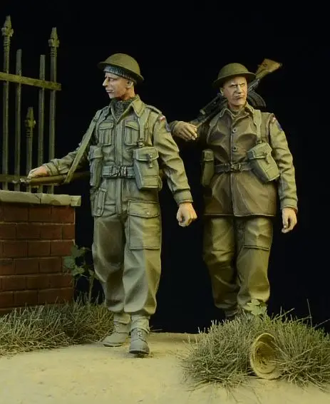 

pre order-Resin toys 35015 - British/Commonwealth Infantry walking 1942-45 Free shipping