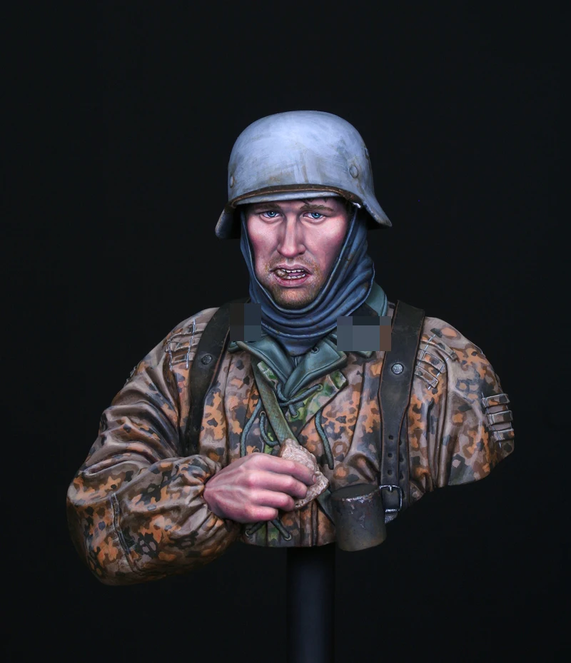 

1/10 World War II Infantryman, Resin Figure Bust GK, Military theme of World War II, Uncoated No colour