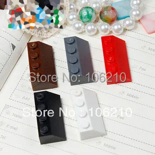 

rebrickable 3037 Slope Brick 2x4 compatible accessory bricklink DIY building block Assembles Particles brickset