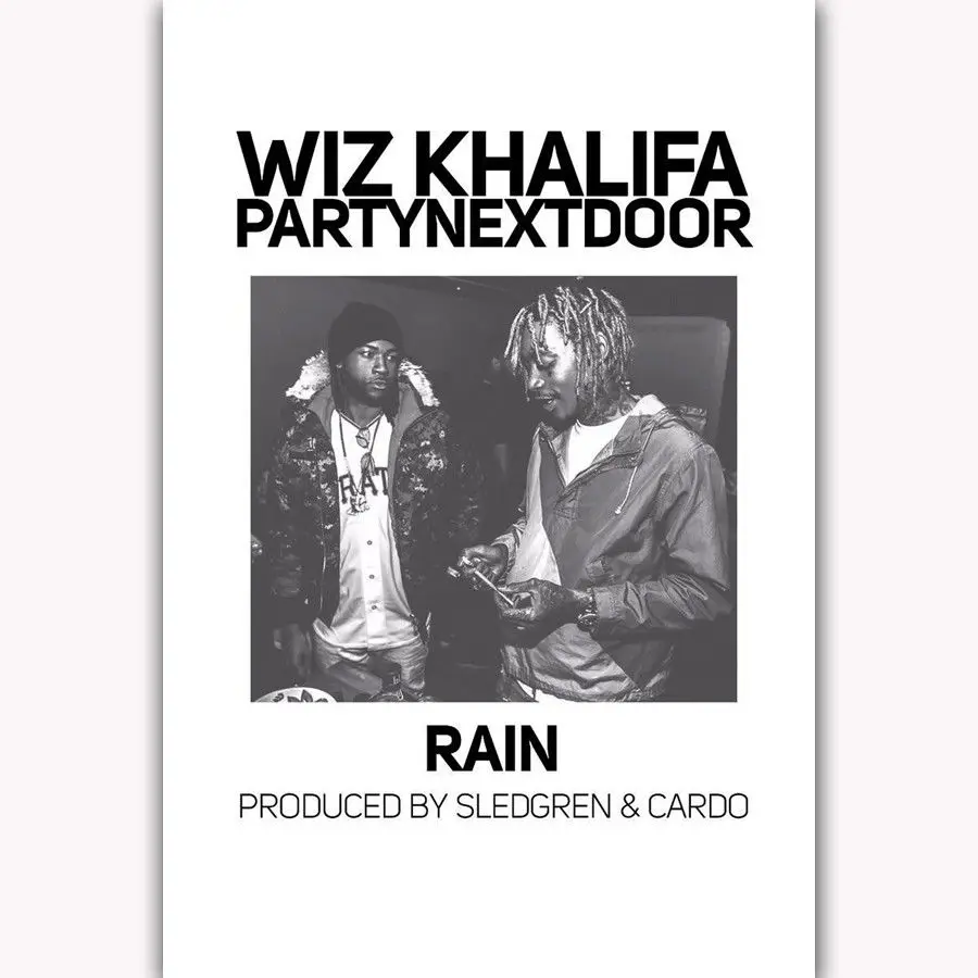 Wiz Khalifa Music Rapper Silk Poster 12x18 24x36 inch Picture for Room Decor
