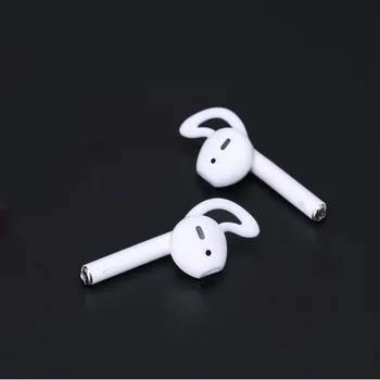 

2Pair Earphone Case Earbuds Cover for Apple iphone X 8 7 Airpods 6 Plus 5 SE Earpods Headphone Eartip Ear Wings Hook Cap Earhook