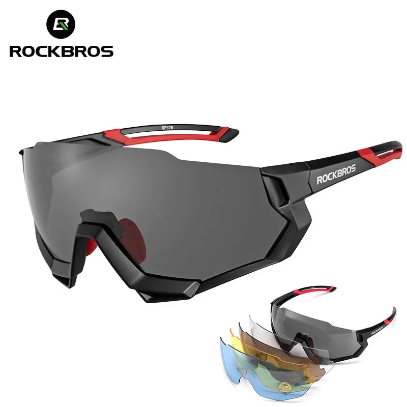 Rockbros New Polarized Uv400 Glasses Bike Cycling Outdoor Sports