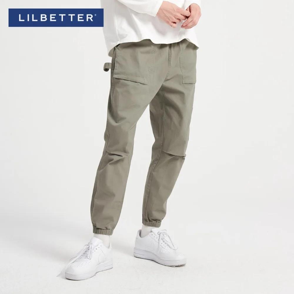 Lilbetter горячие модные повседневные свободные хип-хоп шаровары мужские