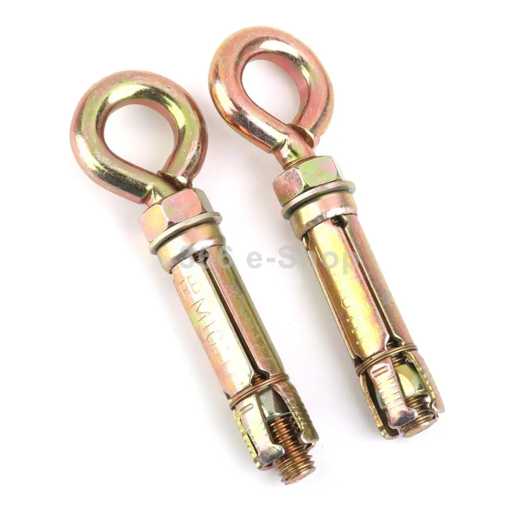 New Arrivals 2015 Expansion Screws Closed Hook Anchor Bolts for Wall Concrete Brick 2pcs Free