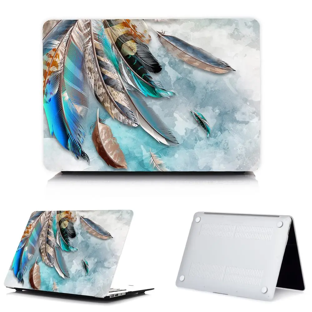 Чехол для ноутбука MacBook Touch ID A1932 оболочка для Macbook Air 13 Чехол A1466 A1369 Air Pro retina 11 12 13 13,3 15 жесткий чехол
