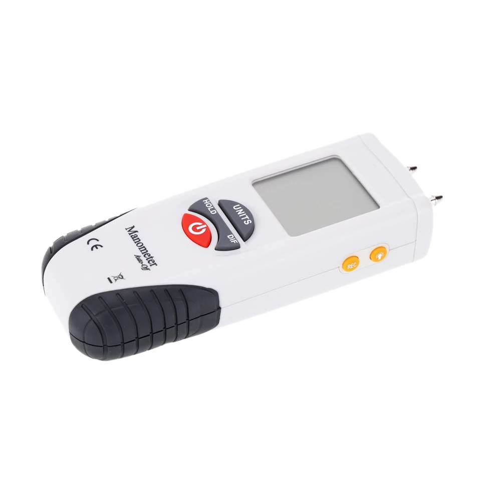 LCD HT-1890 Digital Manometer Air Pressure Meter Pressure Gauges Differential Gauge Kit + Case+Retail Box Data Hold 11 Units LCD HT-1890 Digital Manometer Air Pressure Meter Pressure Gauges Differential Gauge Kit + Case+Retail Box Data Hold 11 Units