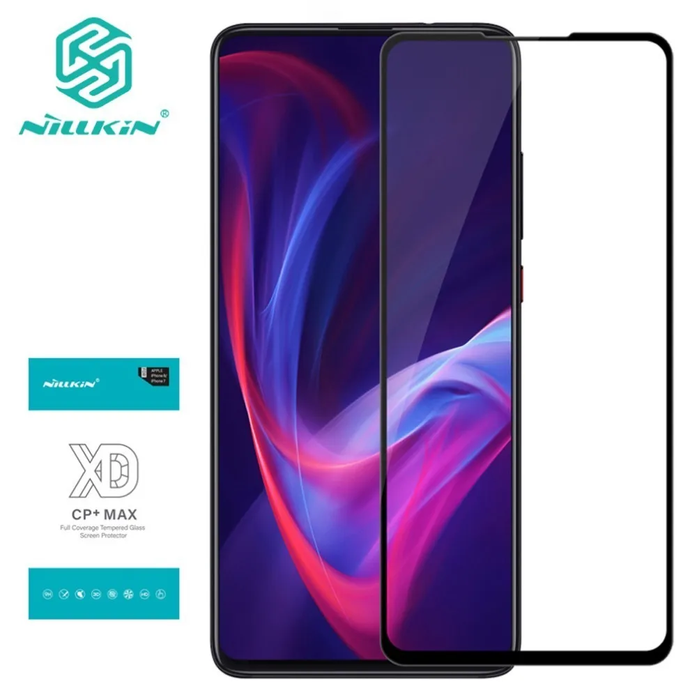 Закаленное стекло Nillkin для Xiaomi Redmi K20 mi 9T Pro XD CP+MAX полное покрытие экрана протектор