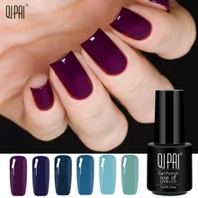 

QIPAI 33 Colors Semi Permanent Hybrid Varnish UV Gel Nail Polish Long Lasting Nail Gel Varnish Soak Off LED Lamp Lucky Poly Gel