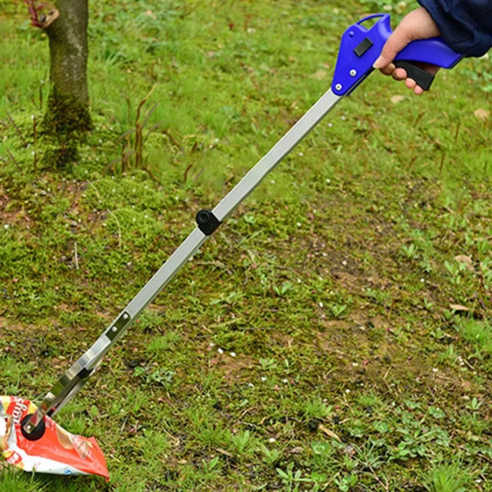 OUTAD Anti Slip Handle Multi Purposes Folding Aluminum Alloy Grabber Pick Up Tool Reacher Extend