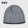 Bonnets en laine tricotée pour homme, solide, chaud, nouvelle collection automne hiver 2017 ► Photo 1/6
