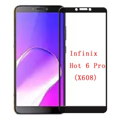 

9H Full Cover Precise Explosion-proof Screen Protector film For Infinix Hot 6 Pro Tempered Glass film For X608