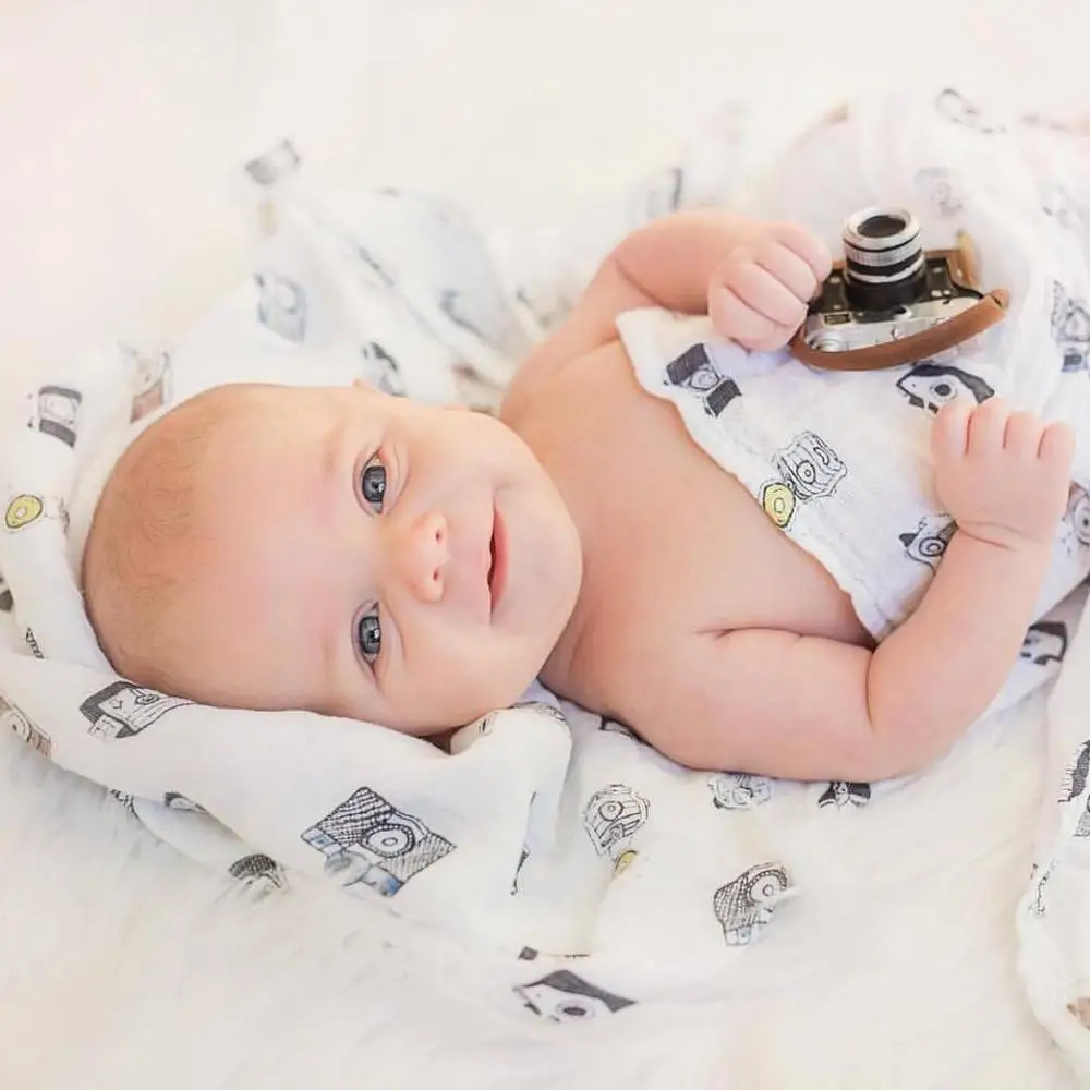Большие Подгузники для новорожденных 47x47 дюймов Детские муслиновые пеленальные одеяла детские пеленальные одеяла бамбуковое хлопковое душевое полотенце для новорожденного обертывание - Цвет: ZM xiangji