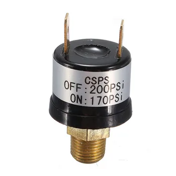 

12V 3.5A Trumpet Train Horn Air Compressor Pressure Switch Rated 170 to 200 PSI