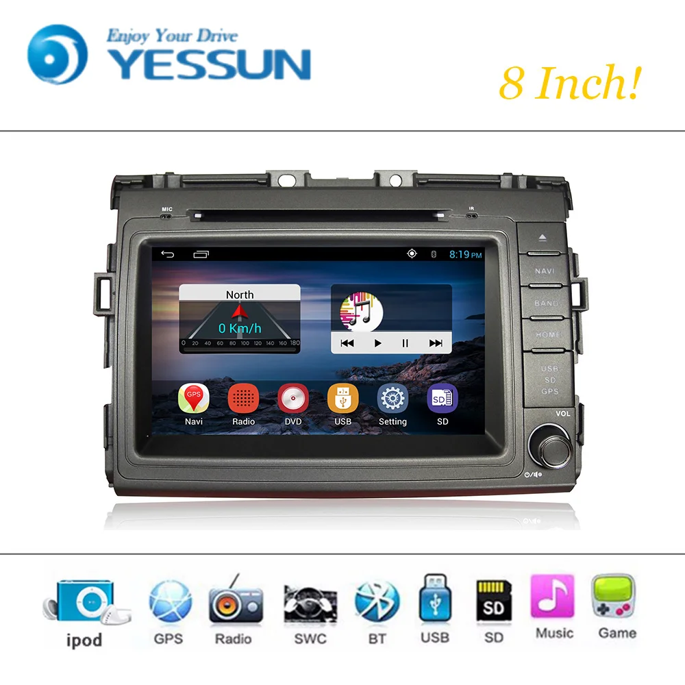 

Car DVD Player Android Wince System For Toyota Estima Autoradio Car Radio Stereo GPS Navigation Multimedia Audio Video
